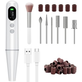 Nail Drill, Electric Nail File, Electric Nail Drill, Nail Files, Nail Files (White)