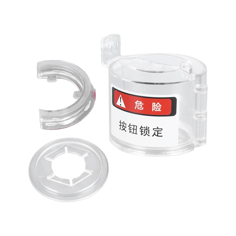 Push Button Switch Guard Case Transparent Impact Resistant Emergency Stop