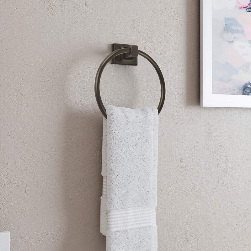 Design House 539239 Millbridge Bath Accessories, Towel Ring, Oil Rubbed