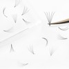 Gemerry Pre-Fanned Volume Eyelashes, Ready-to-Use Fan Eyelash Extension, 5D, 8-15