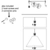 Pendant Light Kit with Dimmer Switch 15 Feet Hanging Lamp