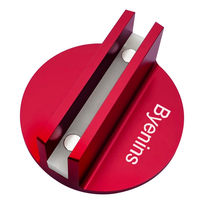 Large Slotted Universal Magnetic Jack Pad Weld Frame Rail Adapter(red)