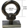 4 Pack - Heavy-Duty Stainless Steel Eye Bolt tie Down