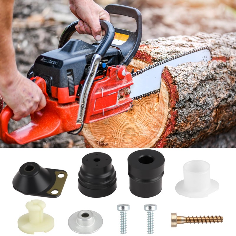 9-Piece Vibration Damper Set for Chainsaw, Rubber Buffer for MS240,