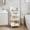 HapiRm Makeup Organizer Storage Cart - 4 Tier Skincare Make