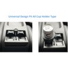 Kimalab Two Pack Slim Can Universal Cup Holder Adapter Expander