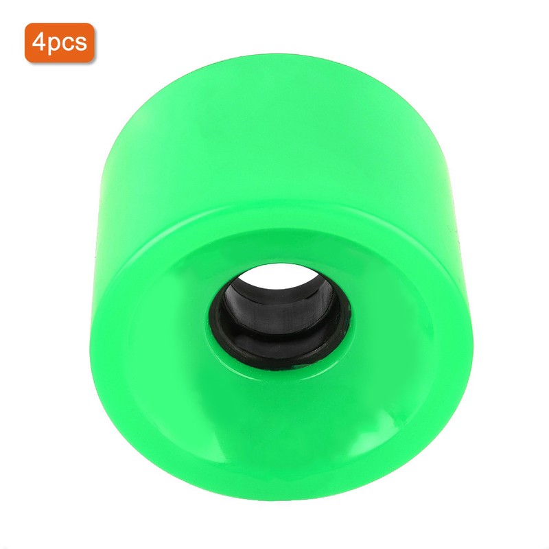 PUENTE 4pcs Set 70*51mm Superior Quality PU Skateboard Wheels Long