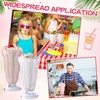 Mifoci 20 Pcs Milkshake Glasses 16 oz Old Fashioned Soda