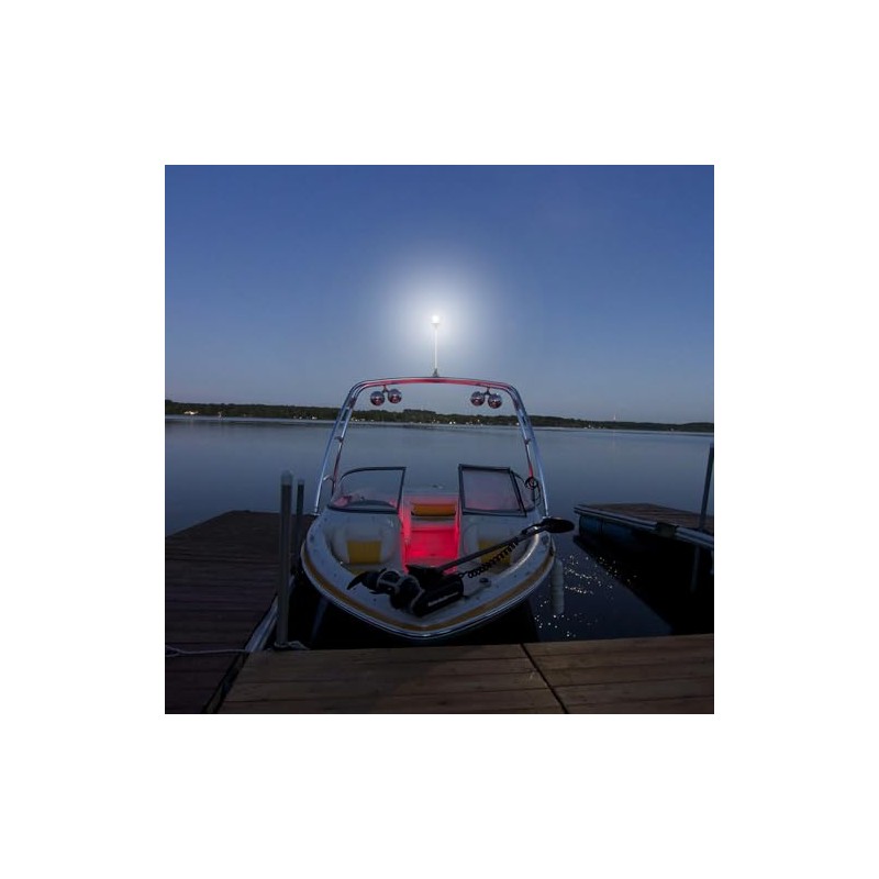 3-Nautical Mile LED Fold Down Stern Light for Boats