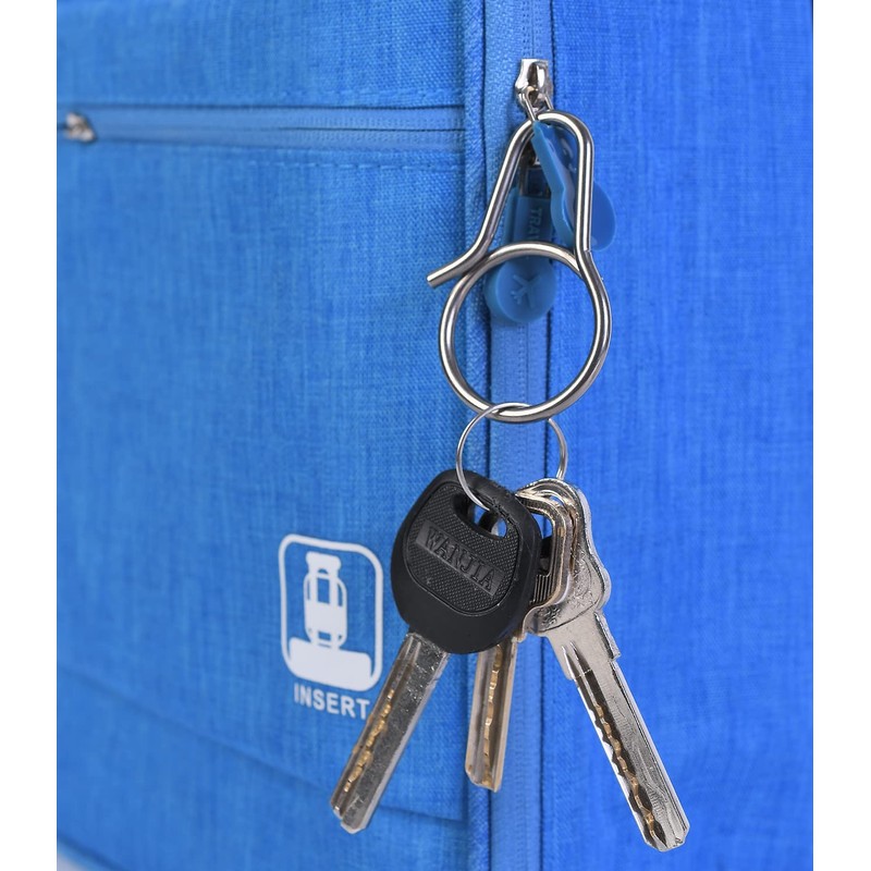 Keepfine Titanium Key Chain with Extreme Minimalism Simple and Incredible