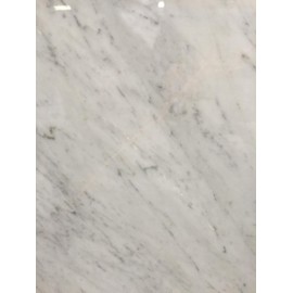 Tenedos Carrara Marble Italian White Bianco Carrera 18x18 Marble Tile Polished