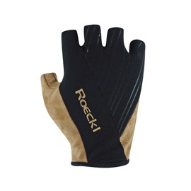 Roeckl Sports Cycling Gloves ISONE, High Performance Unisex Finger Gloves, Black 7