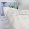 OYIMUA Chenille Cushion Cover 40 x 40 cm Beige -