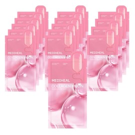 Mediheal Collagen Mucin Essence Mask Pack 20ml, 1 pack, 15 pieces / 메디힐 콜라겐 뮤신 에센스 마스크팩 20ml, 1개입, 15개