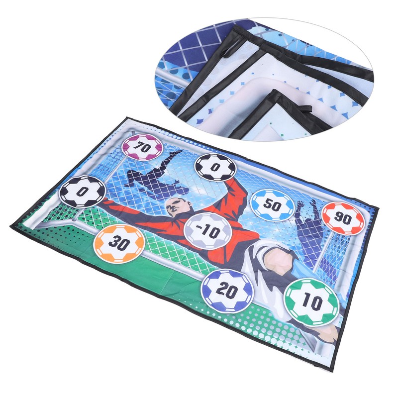 Soccer Ball Game Mat Set Interactive Multifunctional Safe Indoor Outdoor