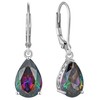YL 925 Sterling Silver Teardrop Dangle Drop Earrings for Women