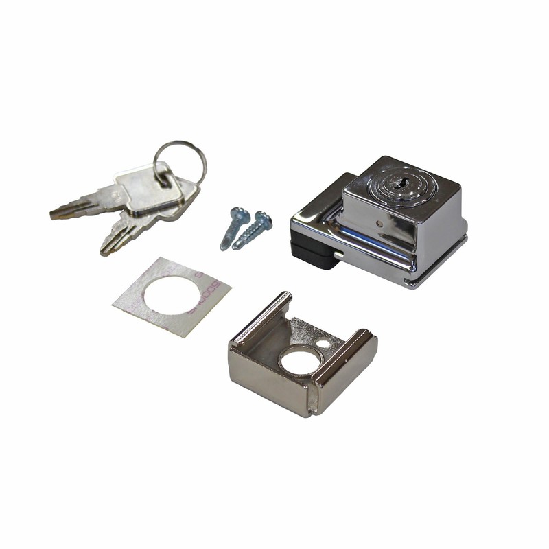 Waki Sangyo IB-160 Multi-Purpose Entrance Auxiliary Lock, Chrome, Entrance Entrance
