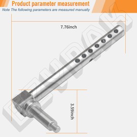 AM136327 Right Front Lawn Mower Deck Gauge Wheel Arms for Jo-hn Deere 48" 54" X300 X320 X500 X324 X340 X360 X500 X520 X530 X534 X540