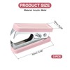 PATIKIL Acrylic Staple Remover, 2 Pcs Heavy Duty Staple Puller