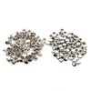 Solid Rivets, 100Pcs Bulk Double Rivets 8x10mm for Leather, DIY