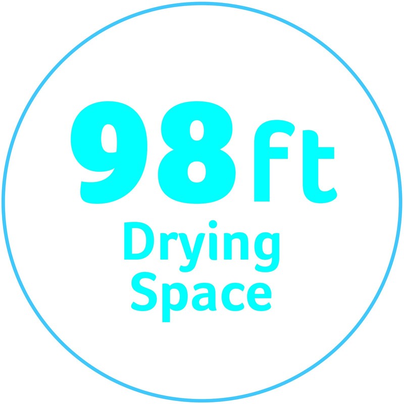 Minky Homecare Outdoor Retractable Dual Clothesline - Heavy Duty PVC