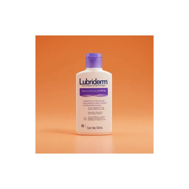 Crema Lubriderm Fps 15 Invisible Cara Y Cuerpo 120ml