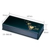 San Meny Incense Stick Holder, Black and Sowing Picture "Vine"