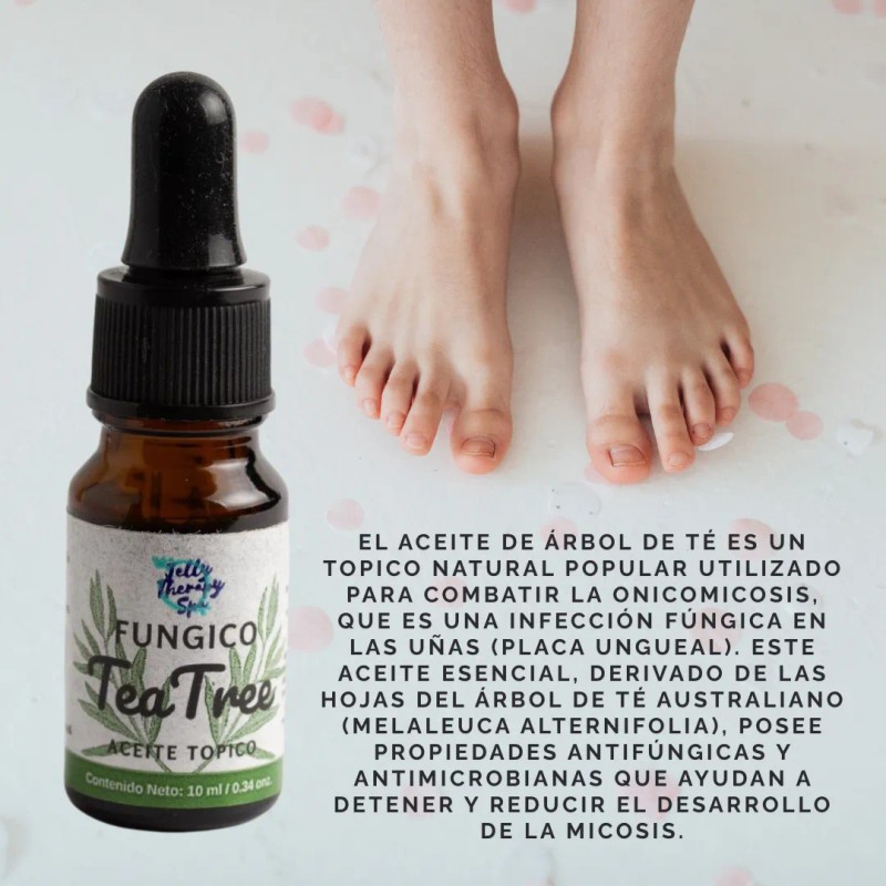 Fungicida Arbol Del Te Para Uñas Con Hongos Y Pie