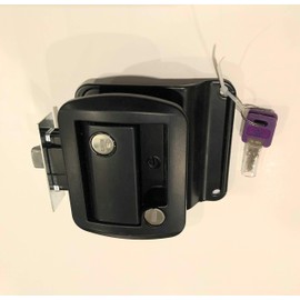 Travel Trailer Lock, Black