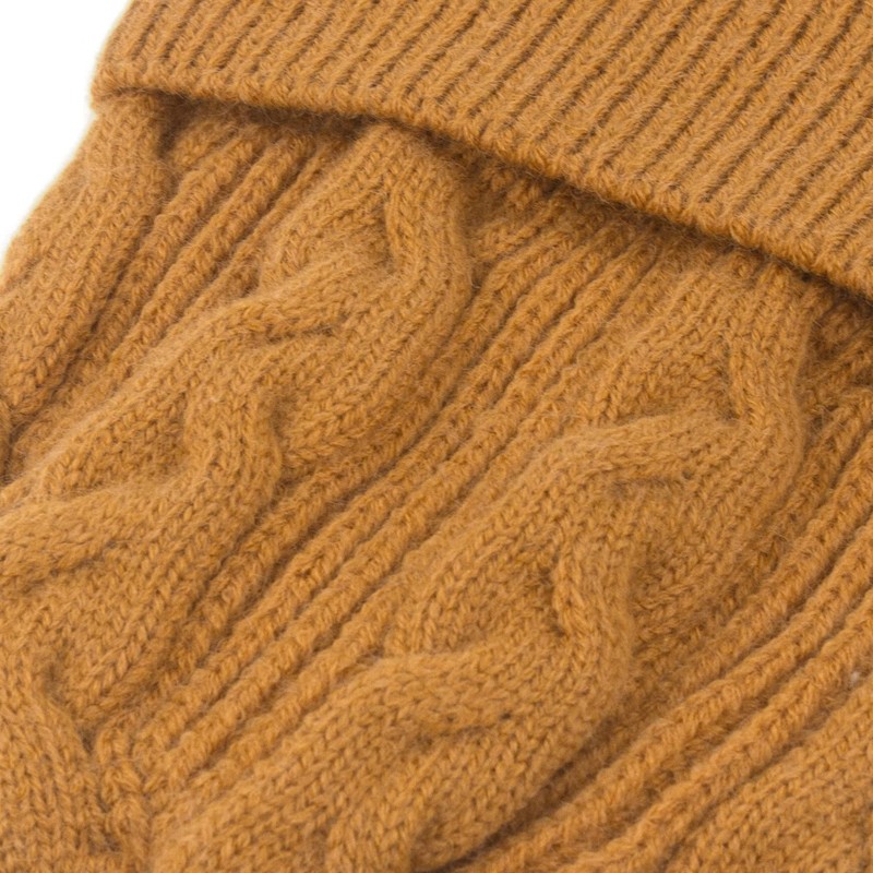 Muryobao Gorro de invierno para mujer, cálido, suave, elástico, holgado,