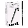 uni-ball Uniball Onyx Rollerball Pen 12 Pack Black 0.7mm Fine
