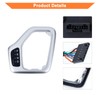 Shifter Bezel with Harness Kit(Silver).Replaces Part # 601-402,5YD27XSAAA,68413957AA.Upgrade Transmission Bezel
