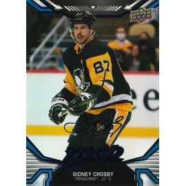 2022-23 Upper Deck MVP Hockey Blue Parallel #218 Sidney Crosby Hockey Card