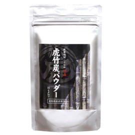 Tiger Bamboo Charcoal Powder (10 microns), 1.8 oz (50 g), Pale Bamboo Charcoal, Japan's only Tiger Buka Bamboo (Light Bamboo) is the finest bamboo charcoal baked at high temperatures in a traditional