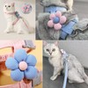 Cat Harness, Cat Leash Set, Flower Shape, Cat Harness, Lightweight,