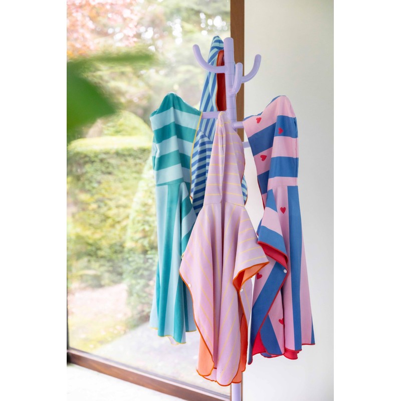 Quut Children's Cherry Bath Poncho - 60 x 60 cm