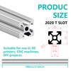 Bikykose 2020 T-Slot Aluminum Extrusion Profile, 4PCS 27.6" European Standard