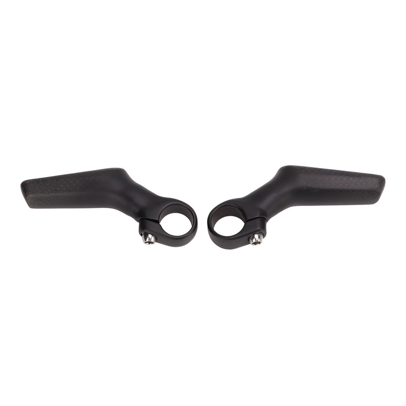Mountain Bike Handlebars Bar Ends 1 Pair Carbon Fiber 3K