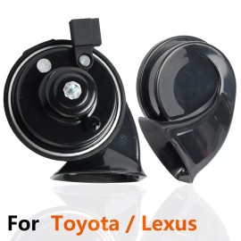 Xukey 12V 125db Twin Tone Snail Horn For Toyota Camry Corolla Highlander Tacoma RAV4