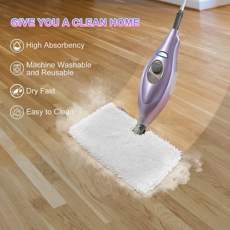 Steam Mop Replacement Pads for Shark Steam Mops S3500 Series