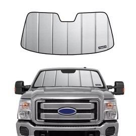 Pigenius Windshield Sun Shade for Ford F-250/F-350 2008-2016 Front Window Sunshade - Safeguard