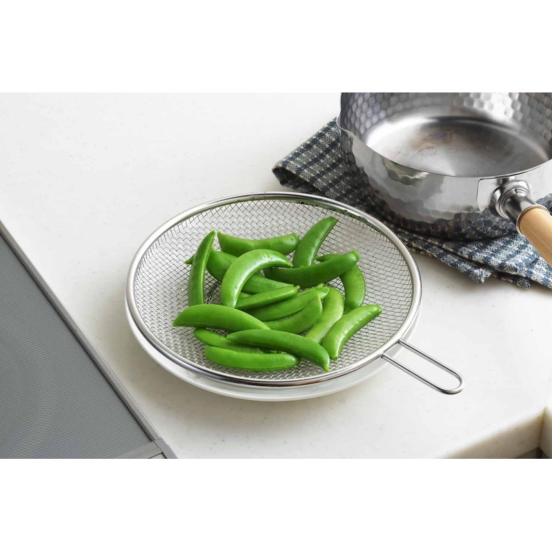 Yoshikawa SJ3600 Shape of Life Stainless Steel Strainer 8.7 inches