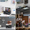 BYUNER Plastic Shower Caddy Dorm: Portable Bathroom Caddy Organizer for