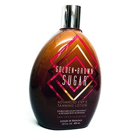 Tan Incorporated Golden Brown Sugar Advanced Step 2 Tanning Lotion 400ml