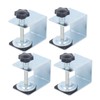 Jectse Drawer Clamp, 4Pcs Cabinet Clamps, Easy Adjustment, Flexible Drill