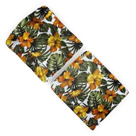 Wickerix Set of 2 Cream Cushions for Living Lounge Chair (Just Cushion) (Floral)