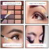 Eyeshadow Brush, 12 Pieces Sponge Eyeshadow Brush, Sponge Eyeshadow Make