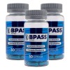 Bpass Azul 30 Capsulas Inhibidor De Apetito 100 Natural Paq