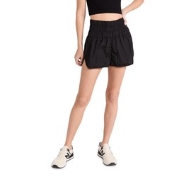 Free People Women's Casual Way Home Shorts, Black