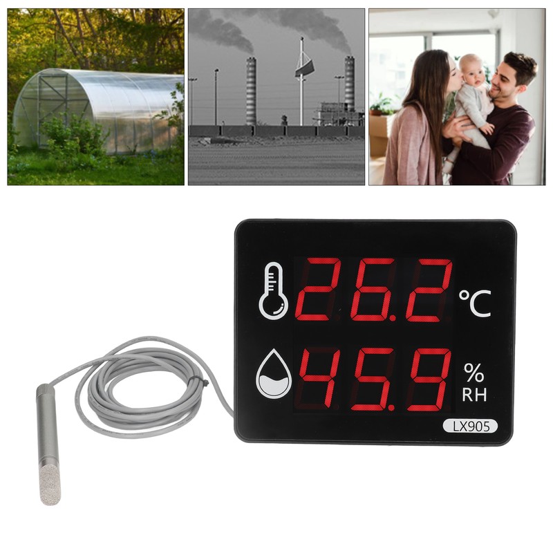 Thermometer Hygrometer Temperature Humidity Meter for Home Industry
